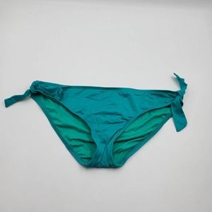 NWT Mossimo Teal Side Tie Bikini Bottom Size XL